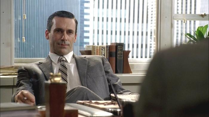 jon hamm as don draper on mad men