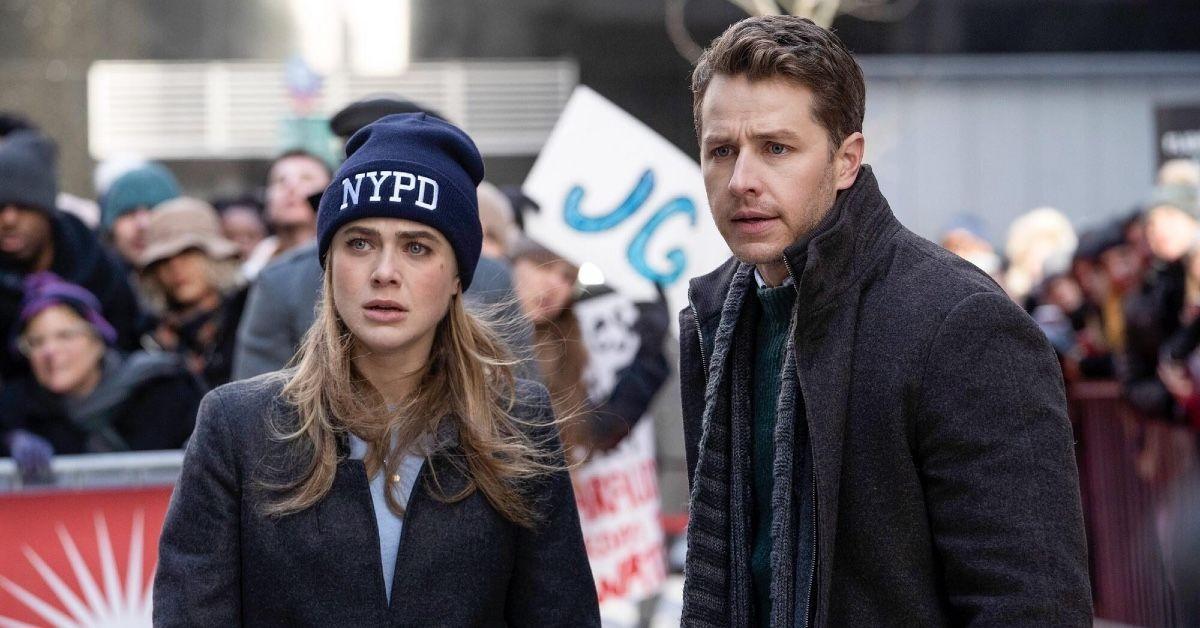 (L-R) Michaela Stone (Melissa Roxburgh) and Ben Stone (Josh Dallas) 