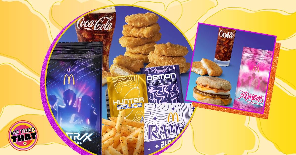 We Tried That: McDonald’s New K-Pop Demon Hunters Meals