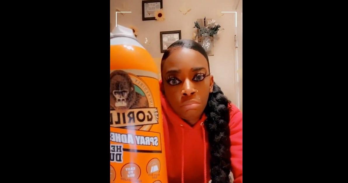 Putting Gorilla Glue in Your Hair is a Bad Idea, According to TikTok