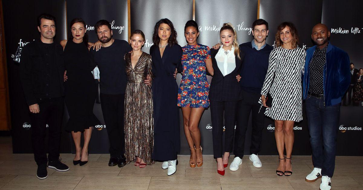 (gd) : Ron Livingston, Christina Ochoa, James Roday, Allison Miller, Grace Park, Christina Marie Moses, Lizzy Greene, David Giuntoli, Stephanie Szostak et Romany Malco assistent à un événement pour 