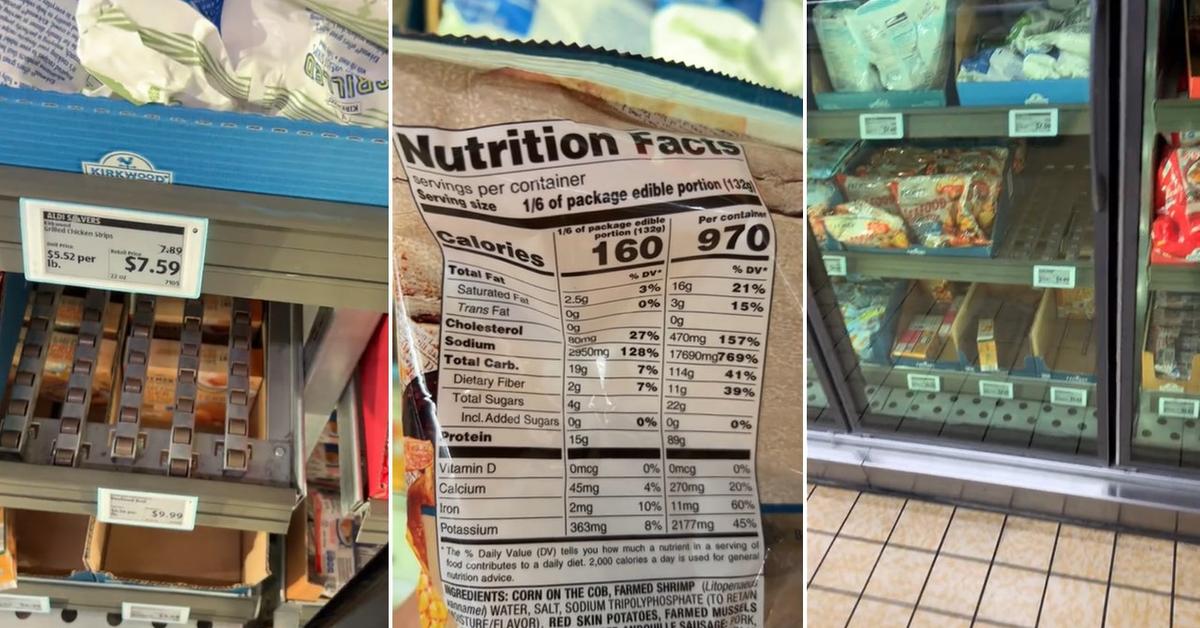 “A Heart Attack in a Bag” — Aldi Customer Shares Ridiculous Amount of Sodium in Seafood Boil