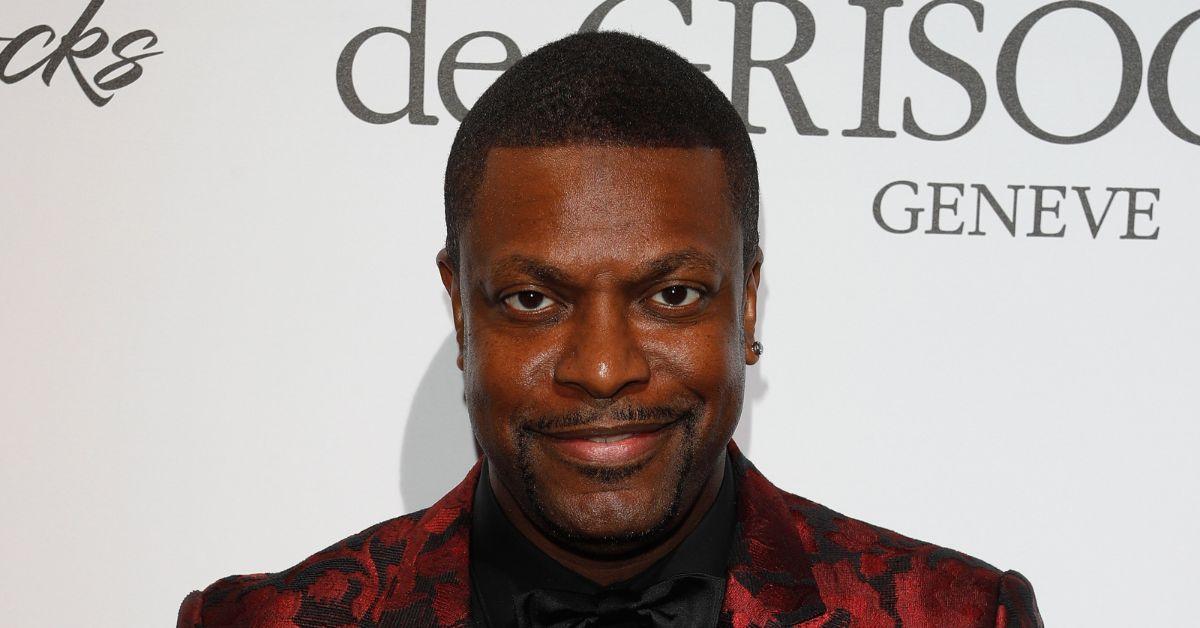 Chris Tucker on the red carpet.