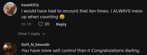cosmetologist saves tips for months