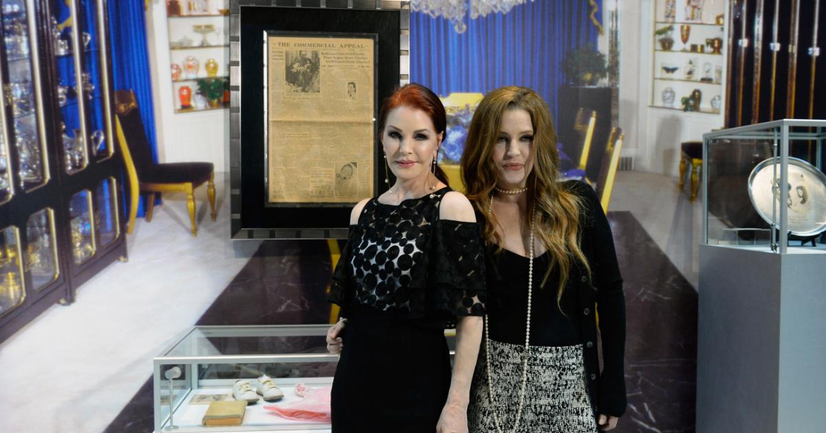 Priscilla Presley and Lisa Marie Presley