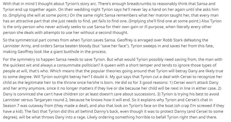 got tyrion betray daenerys theory