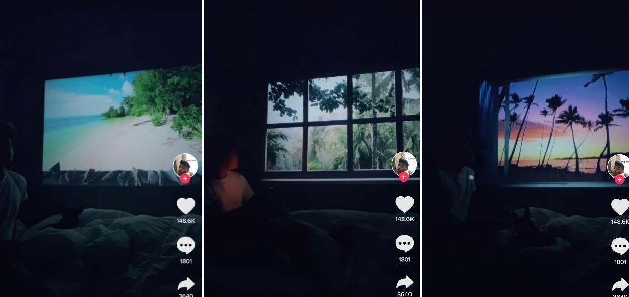 TikTok's Fake Window Challenge Is All About Lighting Tricks