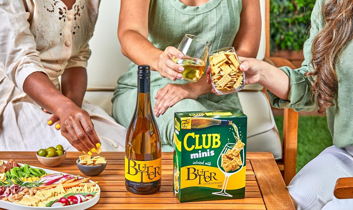 Club x Butter Chardonnay Minis crackers