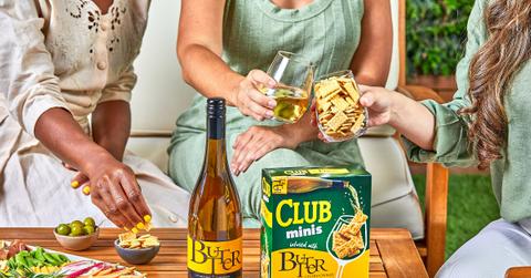 Club x Butter Chardonnay Minis crackers