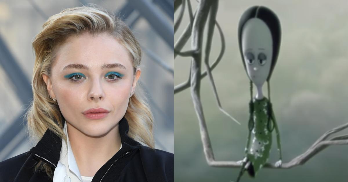 meet the addams family cast  chloe grace moretz wednesday