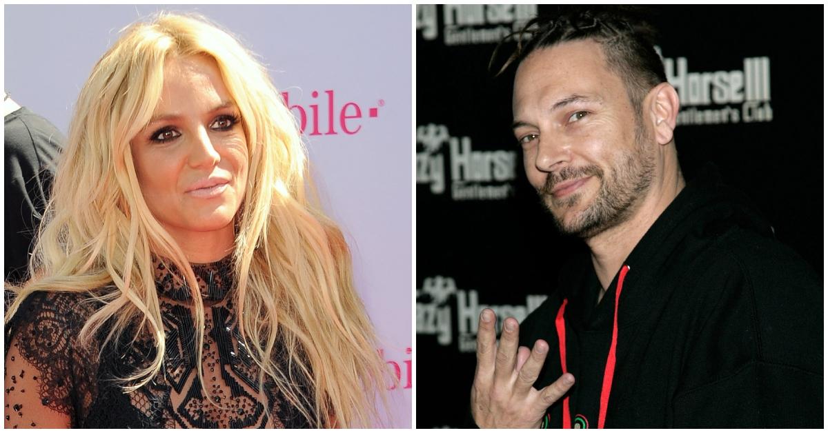 (l-r): Britney Spears and Kevin Federline