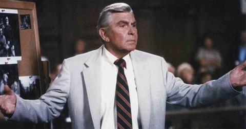 Andy Griffith as Ben Matlock in 'Matlock.'