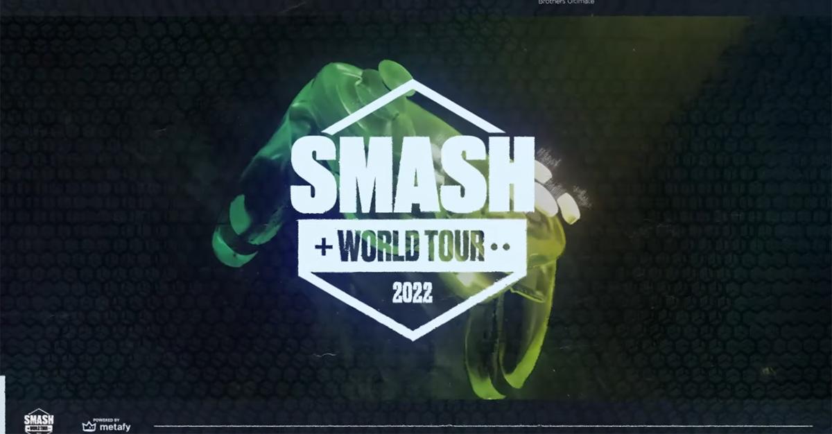 Smash World Tour 2022 logo