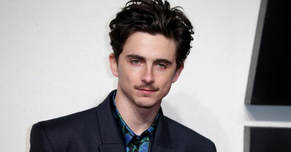 Timothée Chalamet at the UK Premiere of A Complete Unknown.