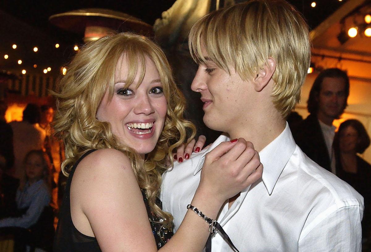 aaron carter not over hilary duff