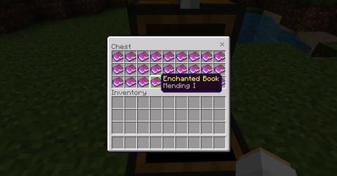 Mending enchantment in 'Minecraft'