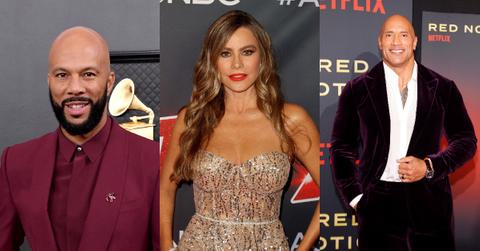 Common, Sofia Vergara, and Dwayne Johnson