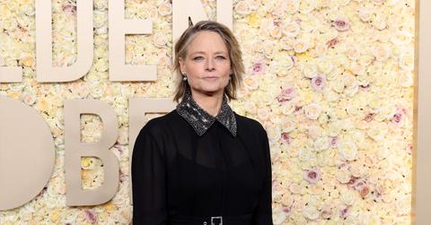 Jodie Foster attends the 81st Annual Golden Globe Awards at The Beverly Hilton on Jan. 7, 2024