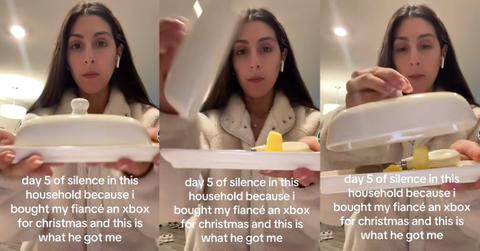 TikTok "Butter Dish Woman" Complains About Fiancé's Gift After Buying Him an Xbox