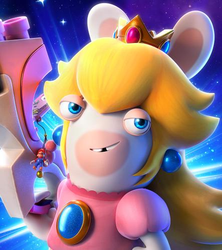 Rabbid Peach in 'Mario + Rabbids: Sparks of Hope'
