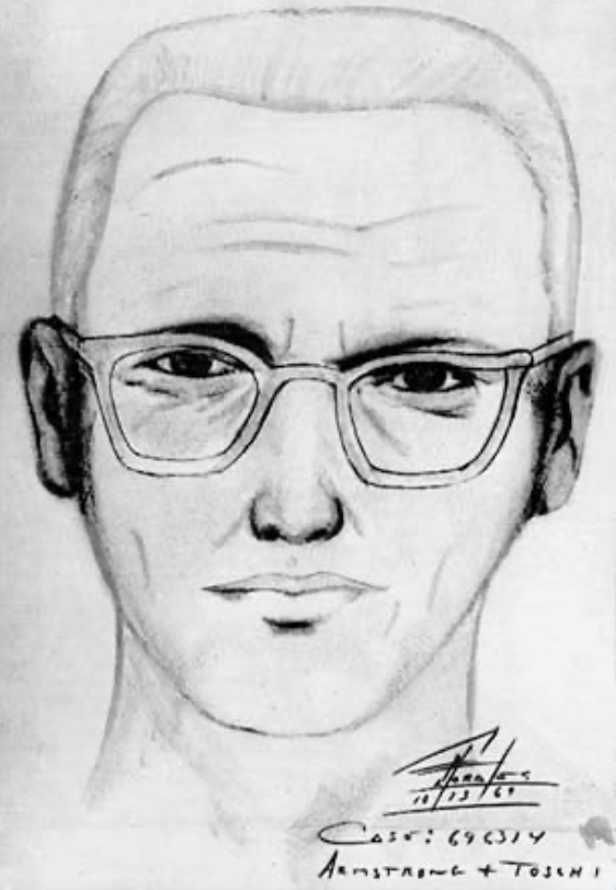 zodiac killer sfpd sketch