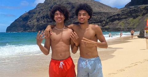 Jared McCain with his brother Jayce.