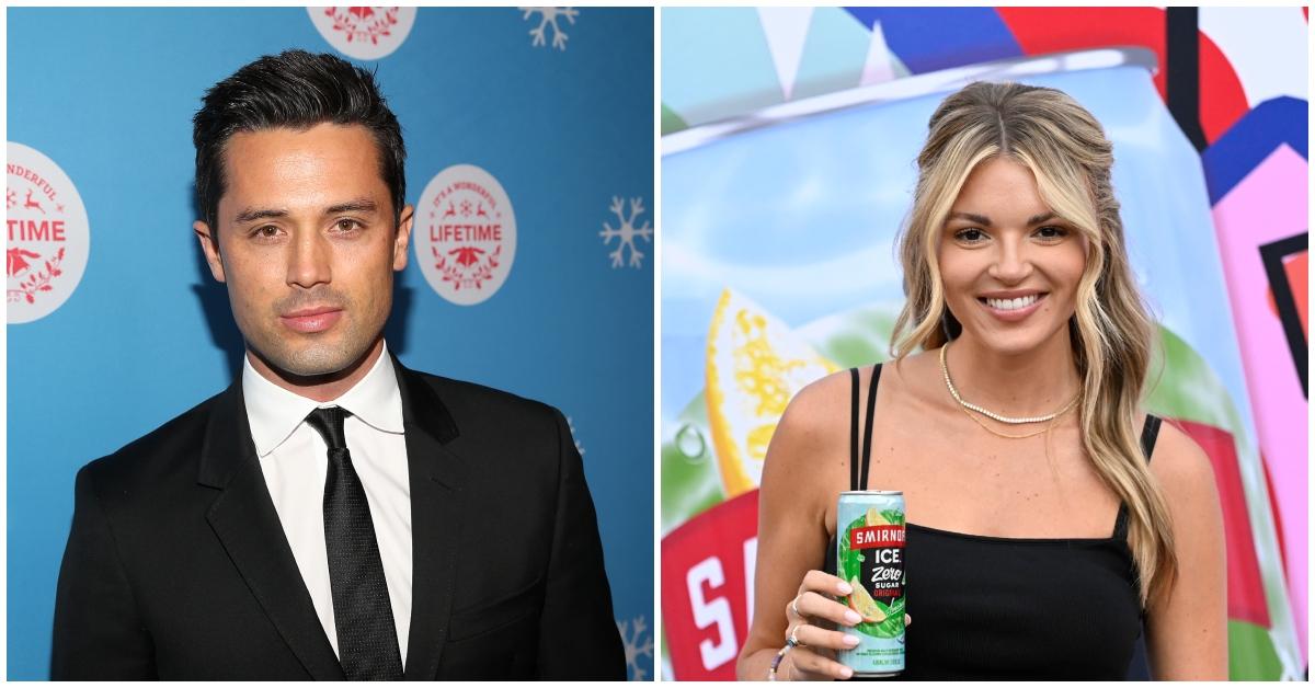 (l-r): Stephen Colletti and Alex Weaver at two different events