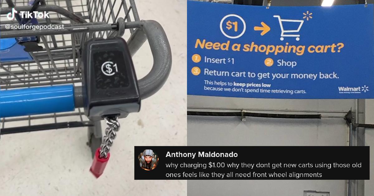 Walmart is Now Charging for Carts, According to Viral TikTok
