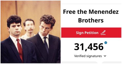 Menendez Brothers at trial and petition