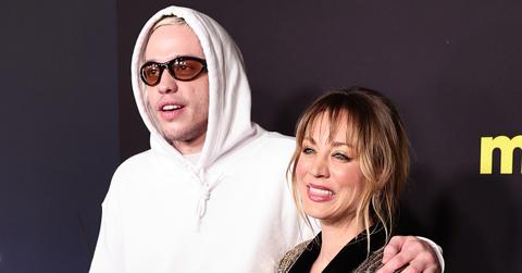 Kaley Cuoco and Pete Davidson