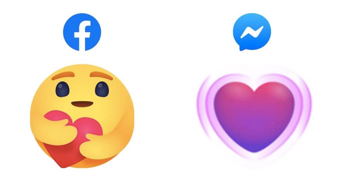 new facebook reaction emojis