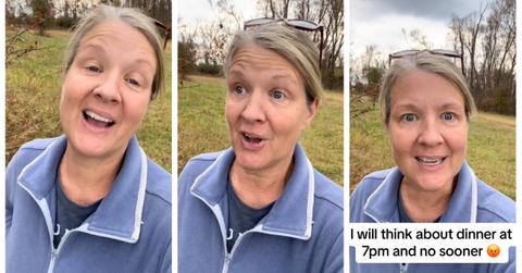 Too early to think about dinner TikTok