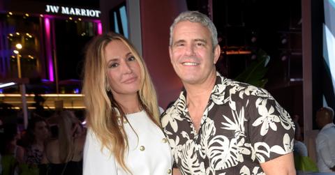 (l-r): Kate Chastain and Andy Cohen
