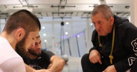 khabib and father abdulmanap