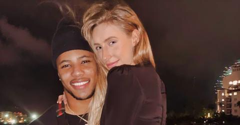 (L-R): Saquon Barkley and Anna Congdon