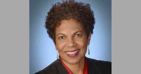 Tanya Chutkan smiling in her robes.