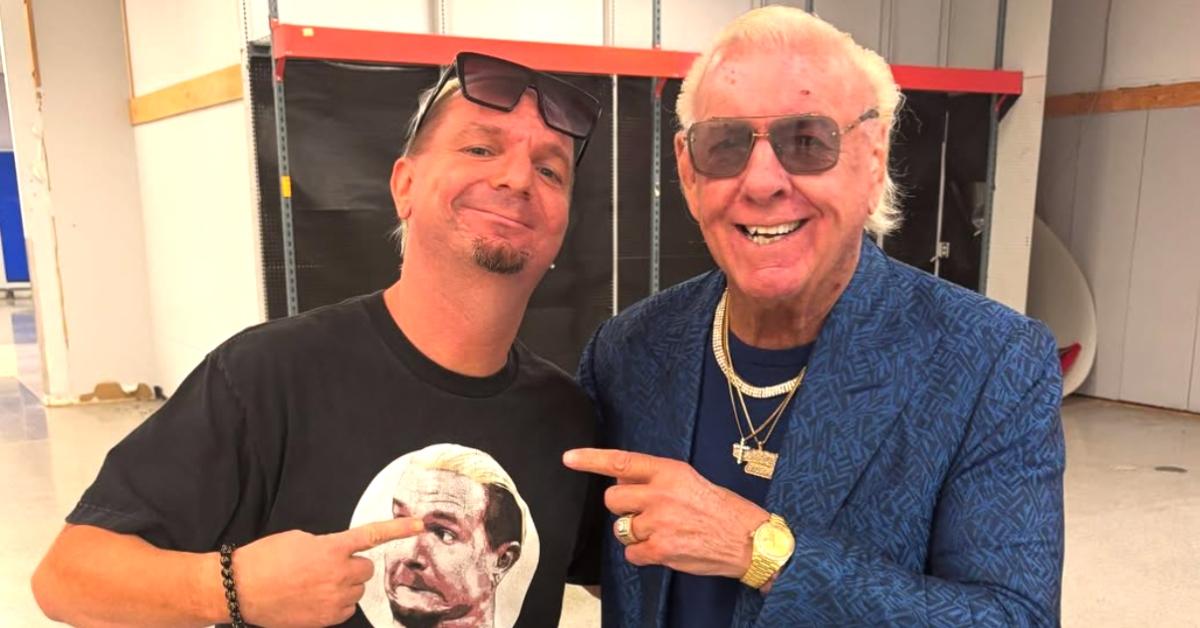 James Ellsworth and Ric Flair