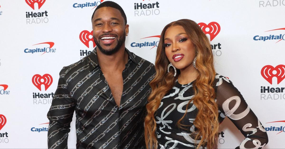 Ralph Pittman and Drew Sidora at the 2022 iHeart Radio Music Festival. 