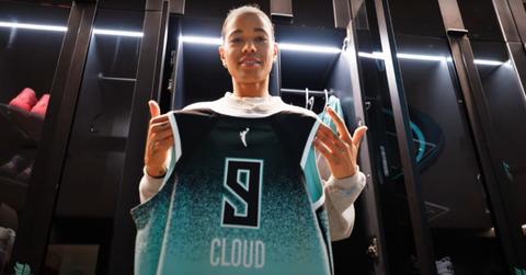 natasha-cloud-new-york-liberty-uniform