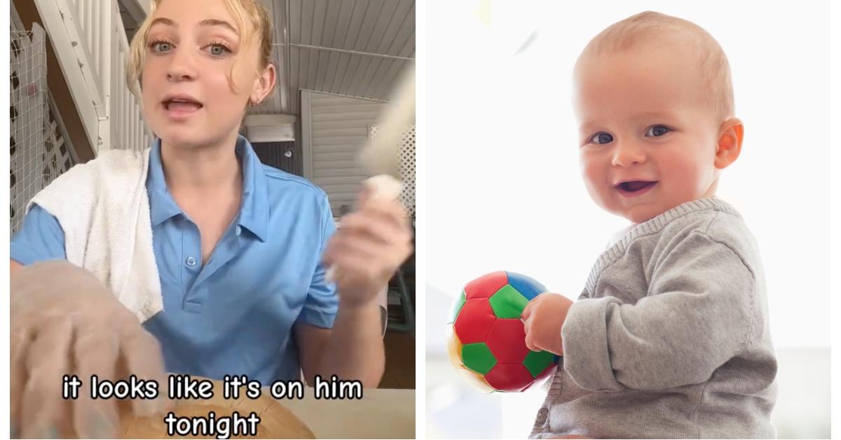 A waitress hands out free dad jokes on TikTok.