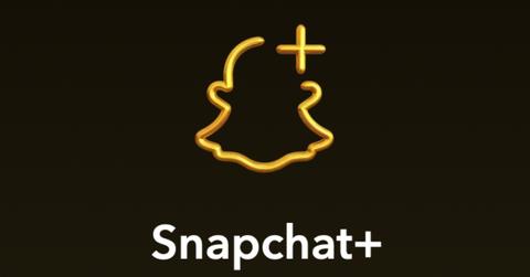 Snapchat+ logo.