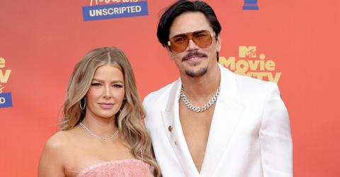 Tom Sandoval and Ariana Madix at the MTV Movie & TV Awards: UNSCRIPTED at Barker Hangar in Santa Monica on June 5, 2022