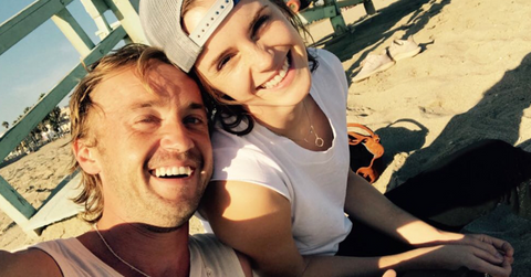 Emma Watson and Tom Felton