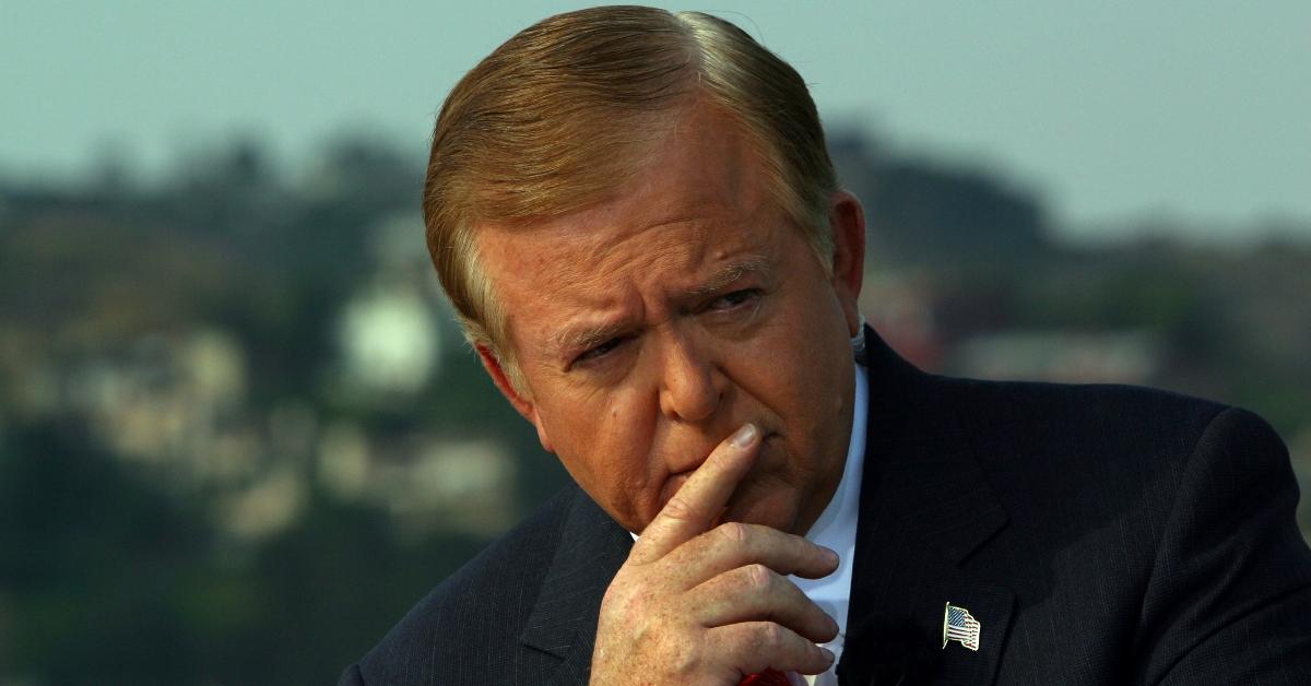 Lou Dobbs hosting in Los Angeles, Calif.