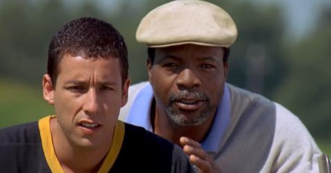 Adam Sandler and Carl Weathers in Happy Gilmore
