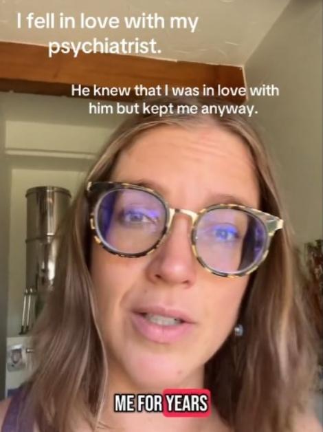 Kendra Hilty "in love with my psychiatrist" series on TikTok