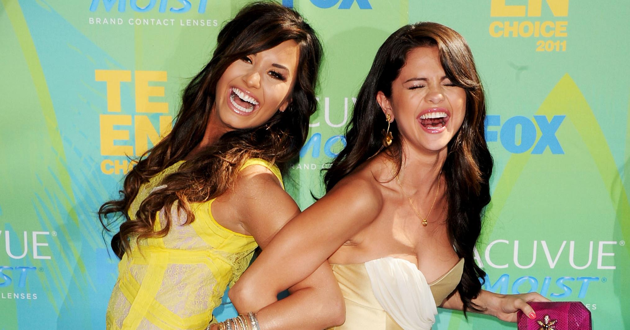 Demi Lovato and Selena Gomez