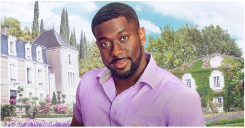 'Vanderpump Villa' star Andre Mitchell in purple