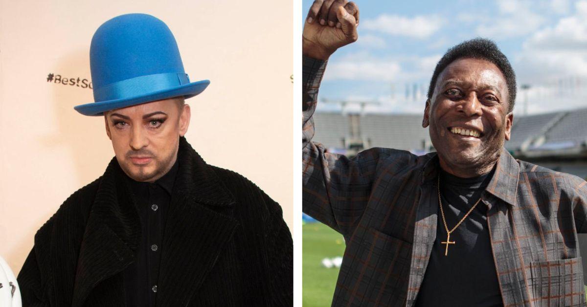 Boy George and Pele