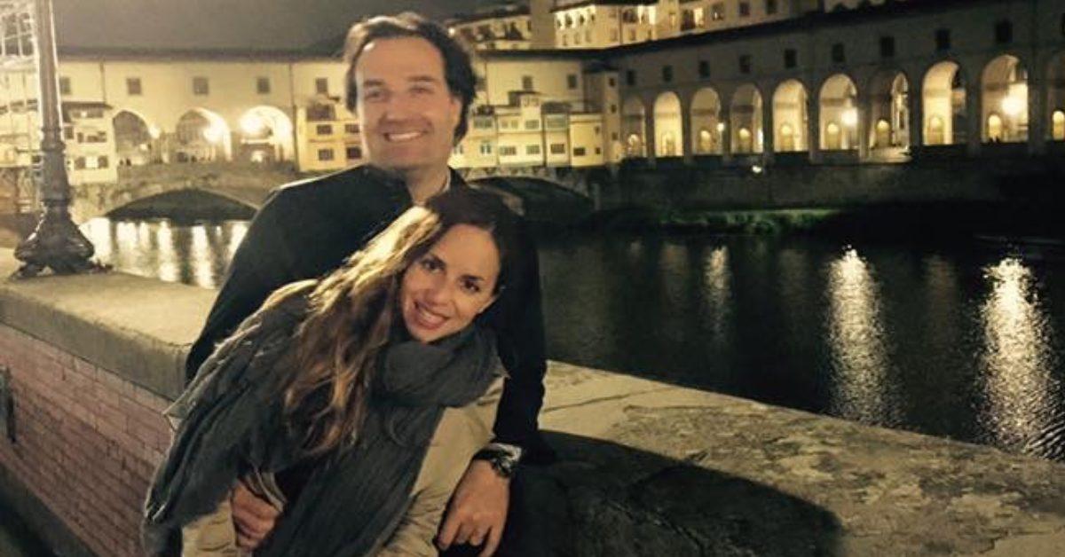 Brian Walshe with his wife Ana before her disappearance.